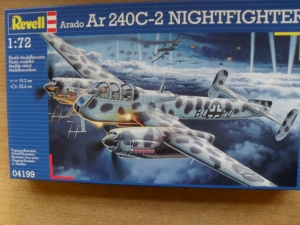 REVELL 1/72 04199 ARADO Ar 240C-2 NIGHTFIGHTER